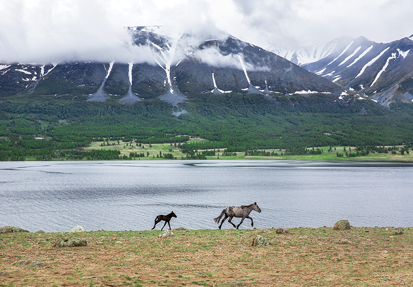 Khoton Khurgan Nuur Western Mongolia