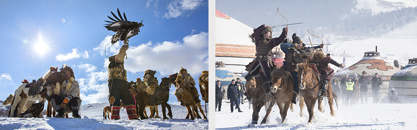 winter tour mongolia eagle festival