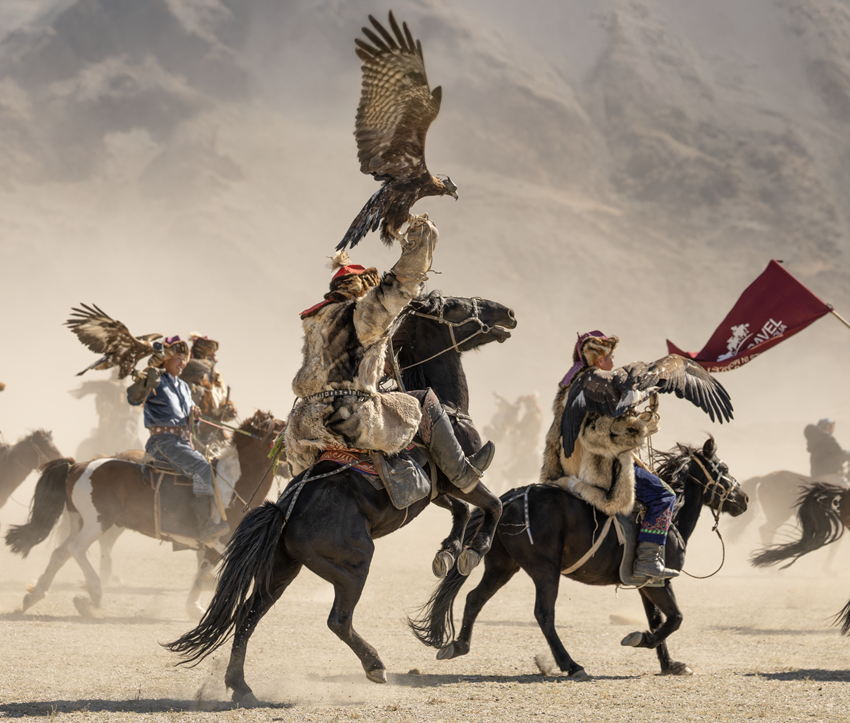 Sagsai eagle festival photography moment