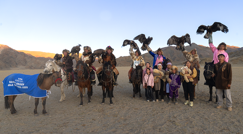Sagsai Golden Eagle festival Champion