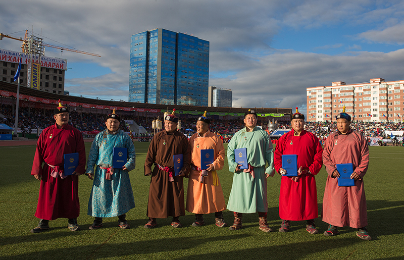 Mongolian national naadam festival