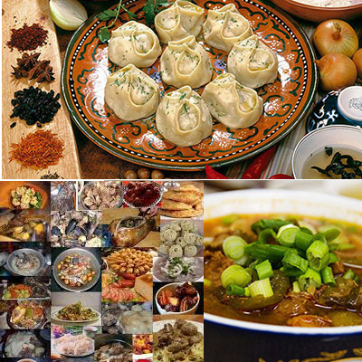 Traditional Mongolian cuisine
