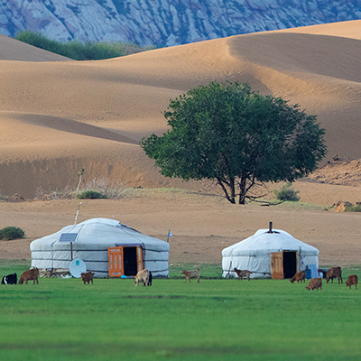 Ger, Mongolian Traditional Dwelling 